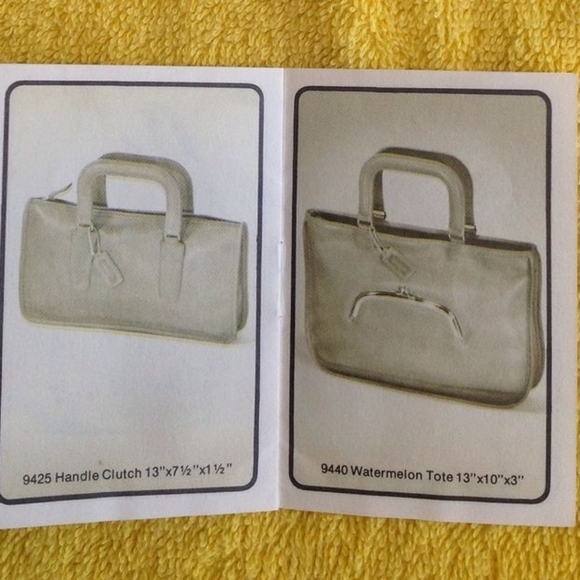 Vintage 1970s Coach Bonnie Cashin Watermelon Leather Tote - Picture 8 of 8